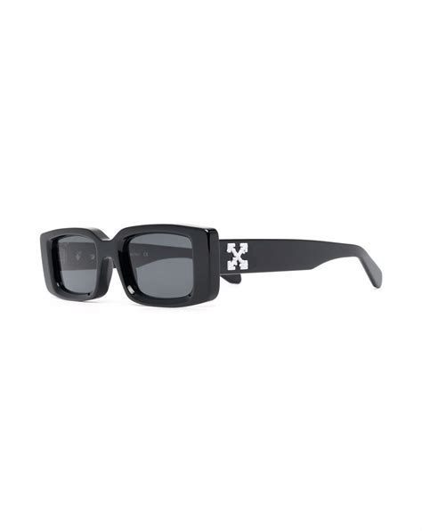 off-white sunglasses rectangle